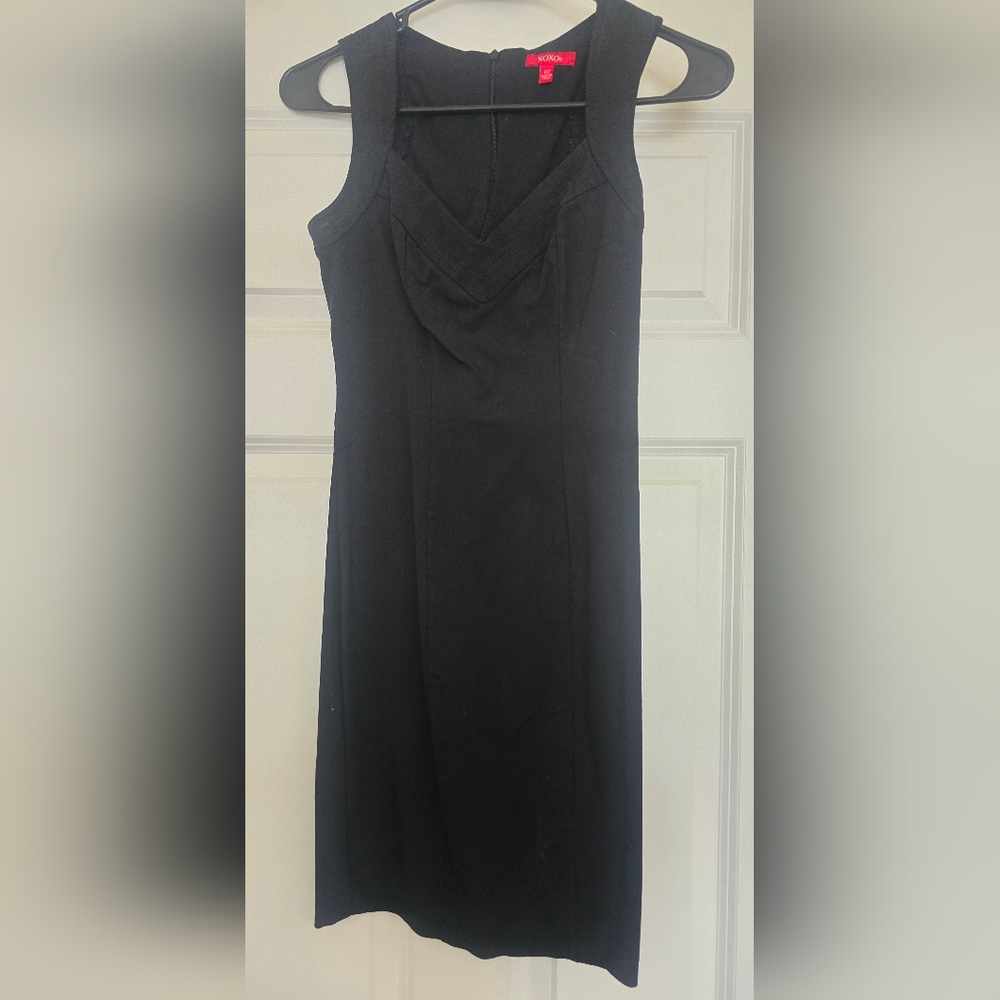 Black Fitted Formal Dress